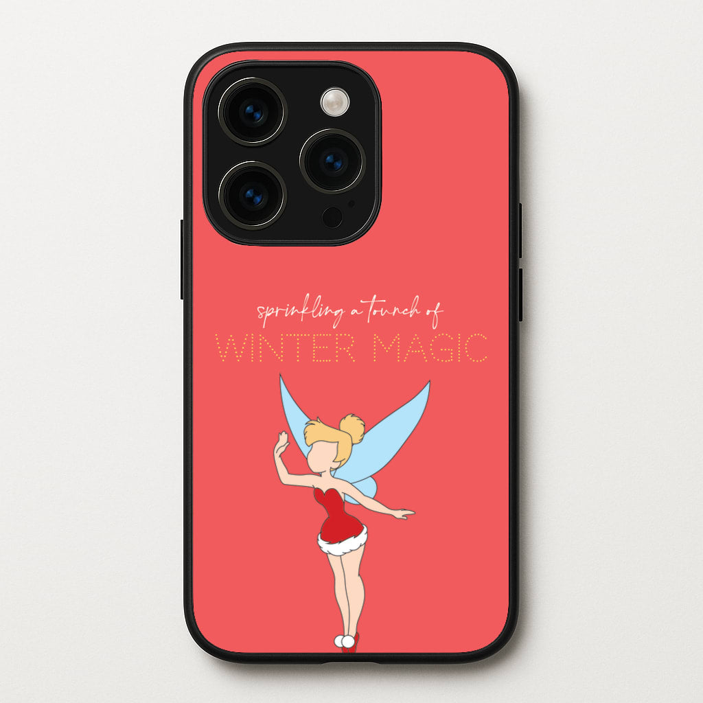 Winter Magic - Disney Christmas Phone Case for iPhone 15 Pro