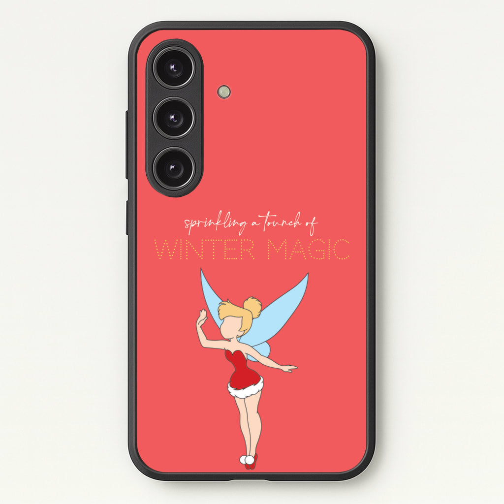Winter Magic - Disney Christmas Phone Case for Galaxy S25