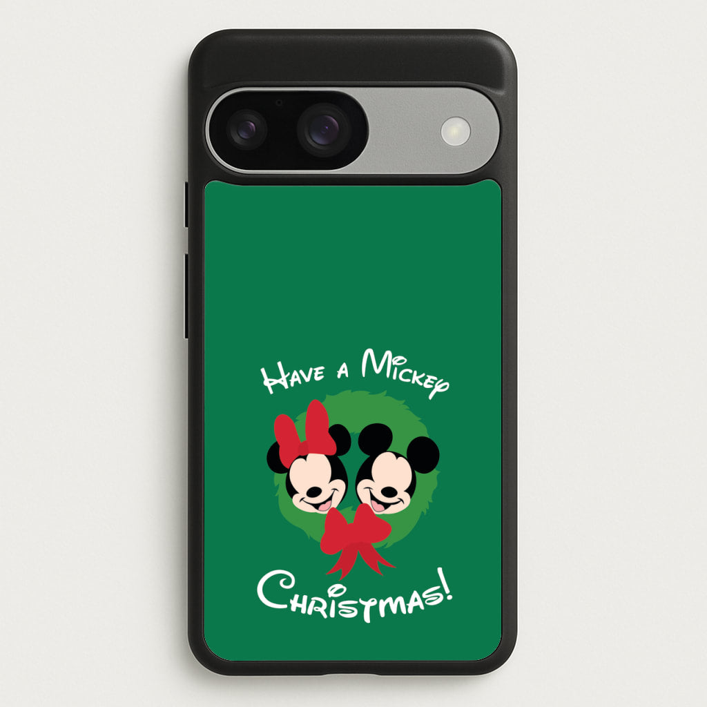 Have A Mickey Christmas - Disney Christmas Phone Case for Google Pixel 9 / 9 Pro