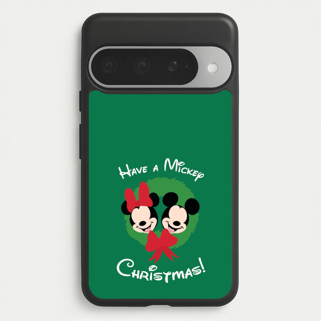 Have A Mickey Christmas Phone Case for Google Pixel 10 Pro XL