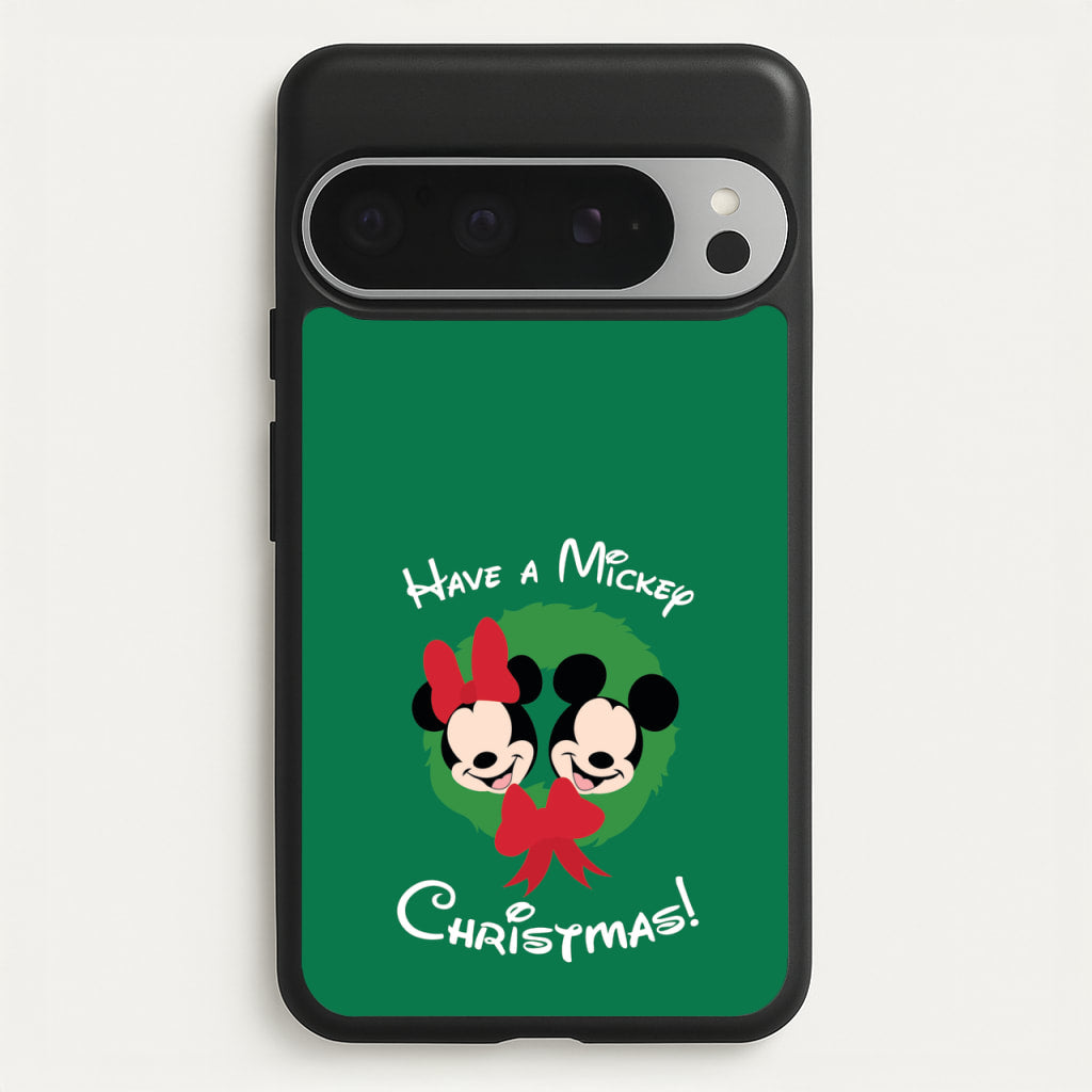 Have A Mickey Christmas - Disney Christmas Phone Case for Google Pixel 9 Pro XL