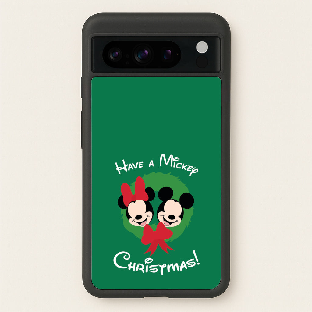 Have A Mickey Christmas - Disney Christmas Phone Case for Google Pixel 8 Pro