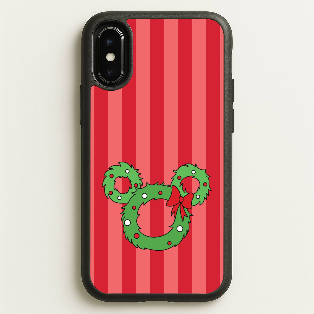 Mickey Reef - Disney Christmas Phone Case for iPhone X / XS