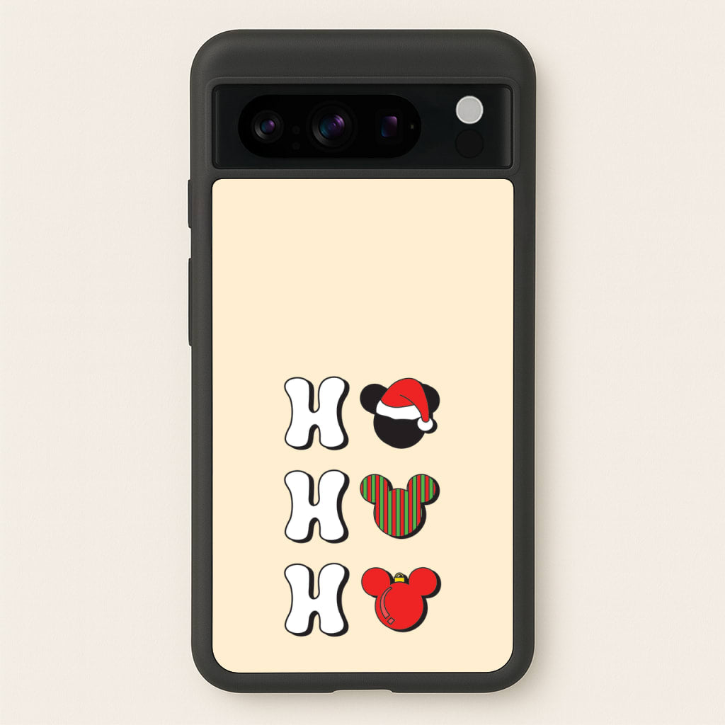 Ho Ho Ho Mickey - Disney Christmas Phone Case for Google Pixel 8 Pro