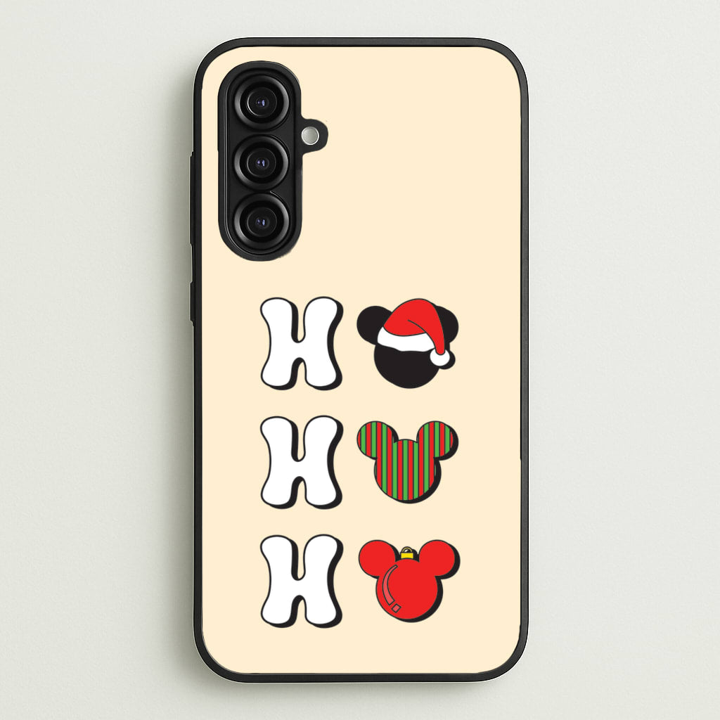 Ho Ho Ho Mickey - Disney Christmas Phone Case for Galaxy A16