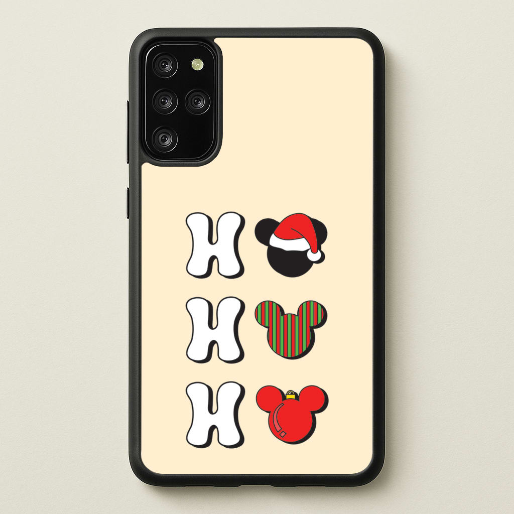 Ho Ho Ho Mickey - Disney Christmas Phone Case for Galaxy S20 Plus