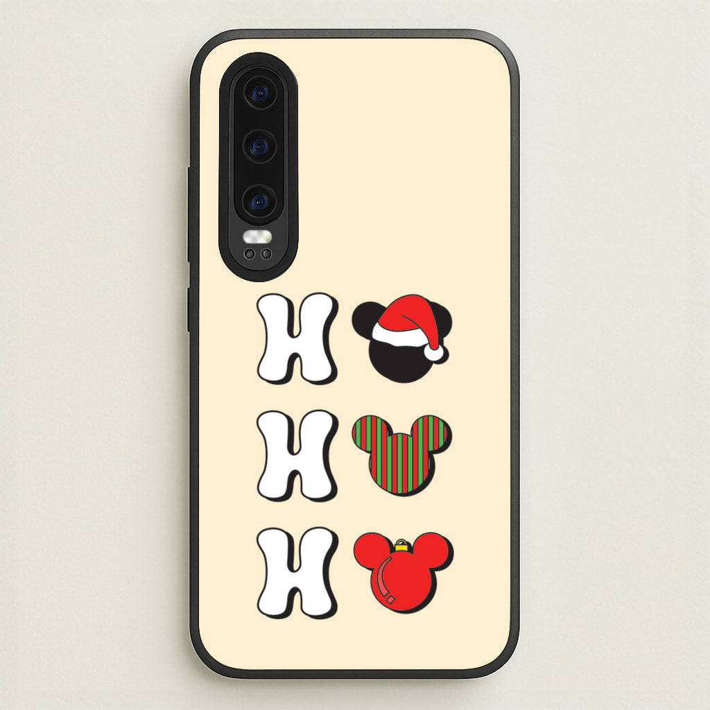 Ho Ho Ho Mickey - Disney Christmas Phone Case for Huawei P30
