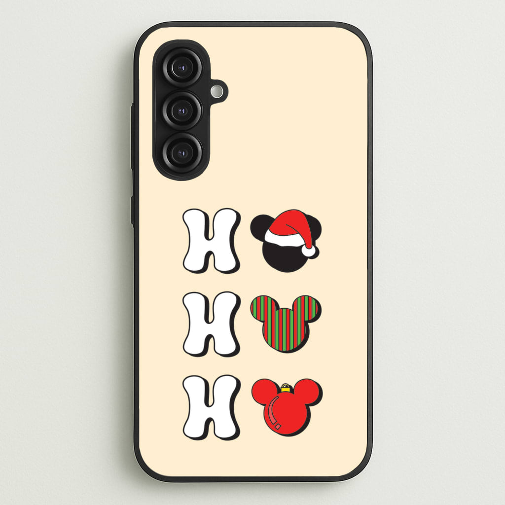 Ho Ho Ho Mickey - Disney Christmas Phone Case for Galaxy S23FE