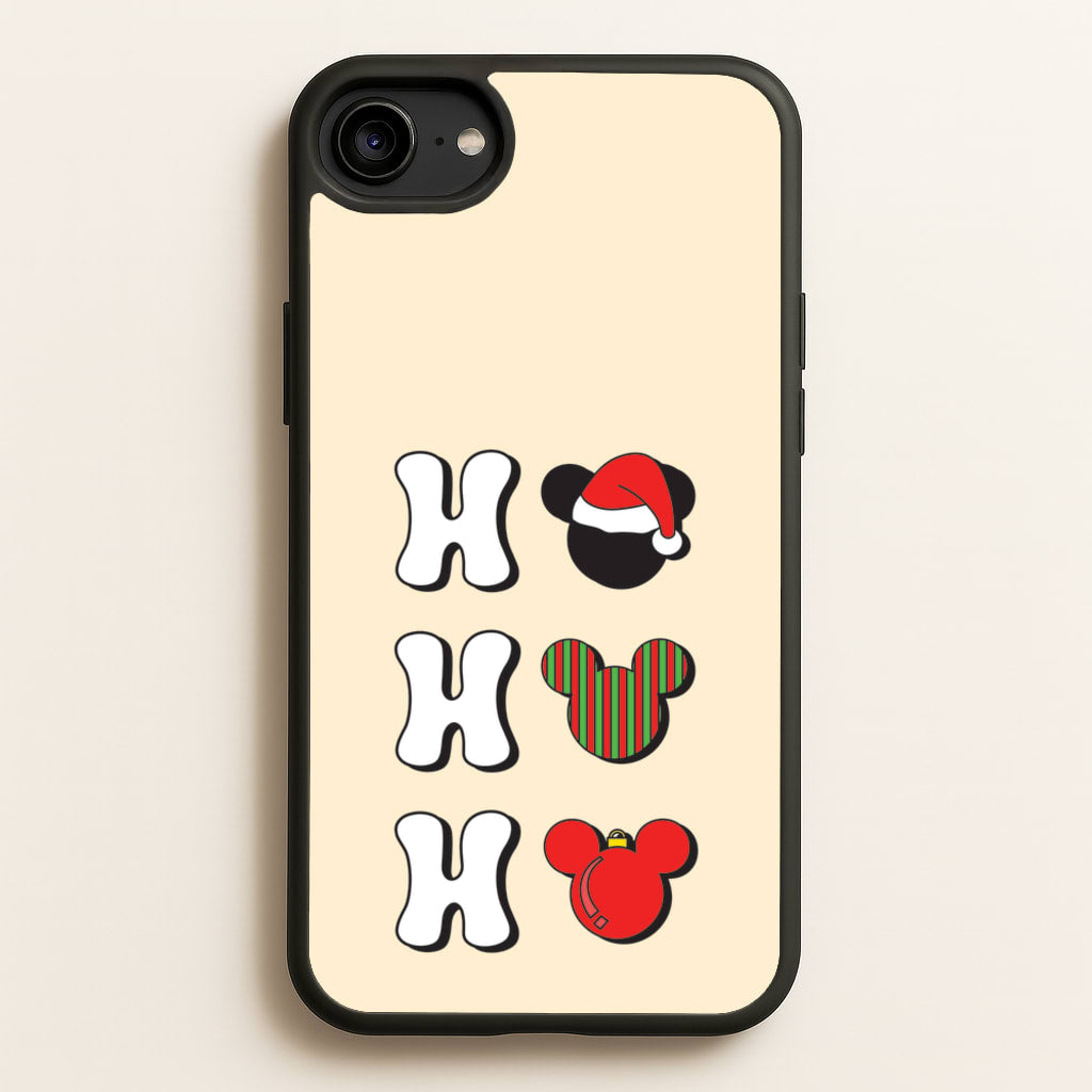 Ho Ho Ho Mickey - Disney Christmas Phone Case for iPhone 6 / 7 / 8 / SE