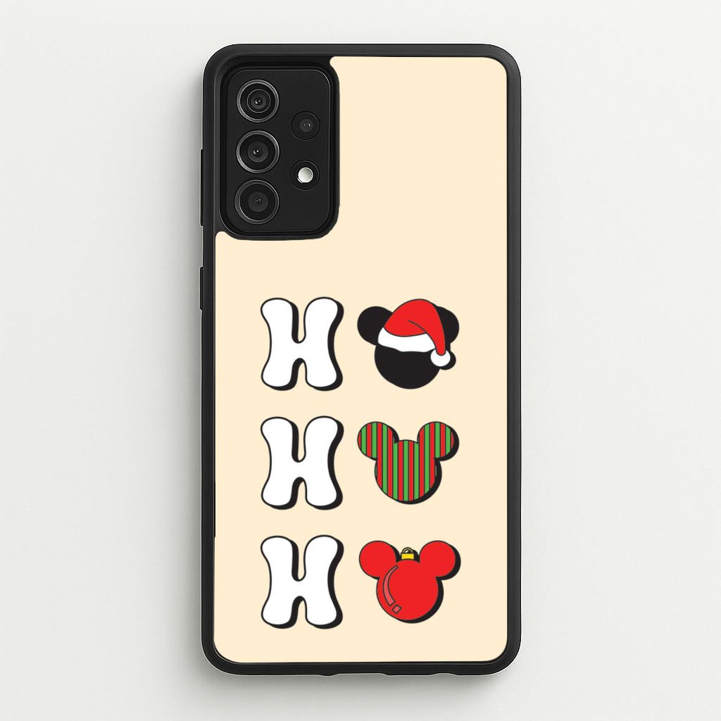 Ho Ho Ho Mickey - Disney Christmas Phone Case for Galaxy A52 / A52s