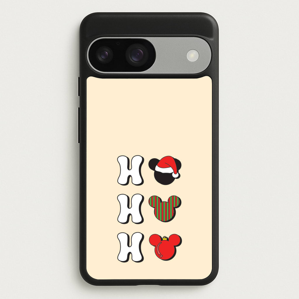 Ho Ho Ho Mickey - Disney Christmas Phone Case for Google Pixel 9 / 9 Pro