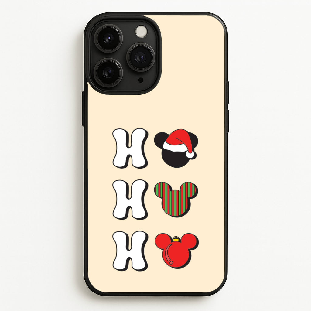 Ho Ho Ho Mickey - Disney Christmas Phone Case for iPhone 11 Pro