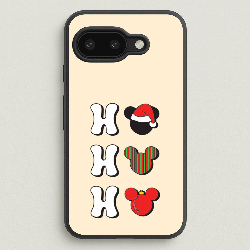 Ho Ho Ho Mickey - Disney Christmas Phone Case for Google Pixel 9a