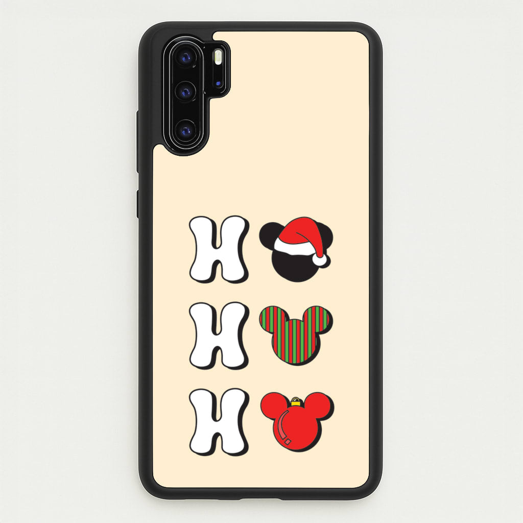 Ho Ho Ho Mickey - Disney Christmas Phone Case for Huawei P30 Pro