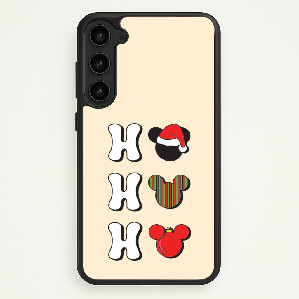 Ho Ho Ho Mickey - Disney Christmas Phone Case for Galaxy S23