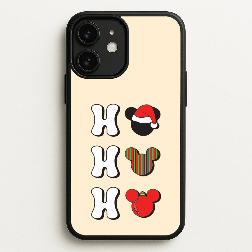 Ho Ho Ho Mickey - Disney Christmas Phone Case for iPhone 11