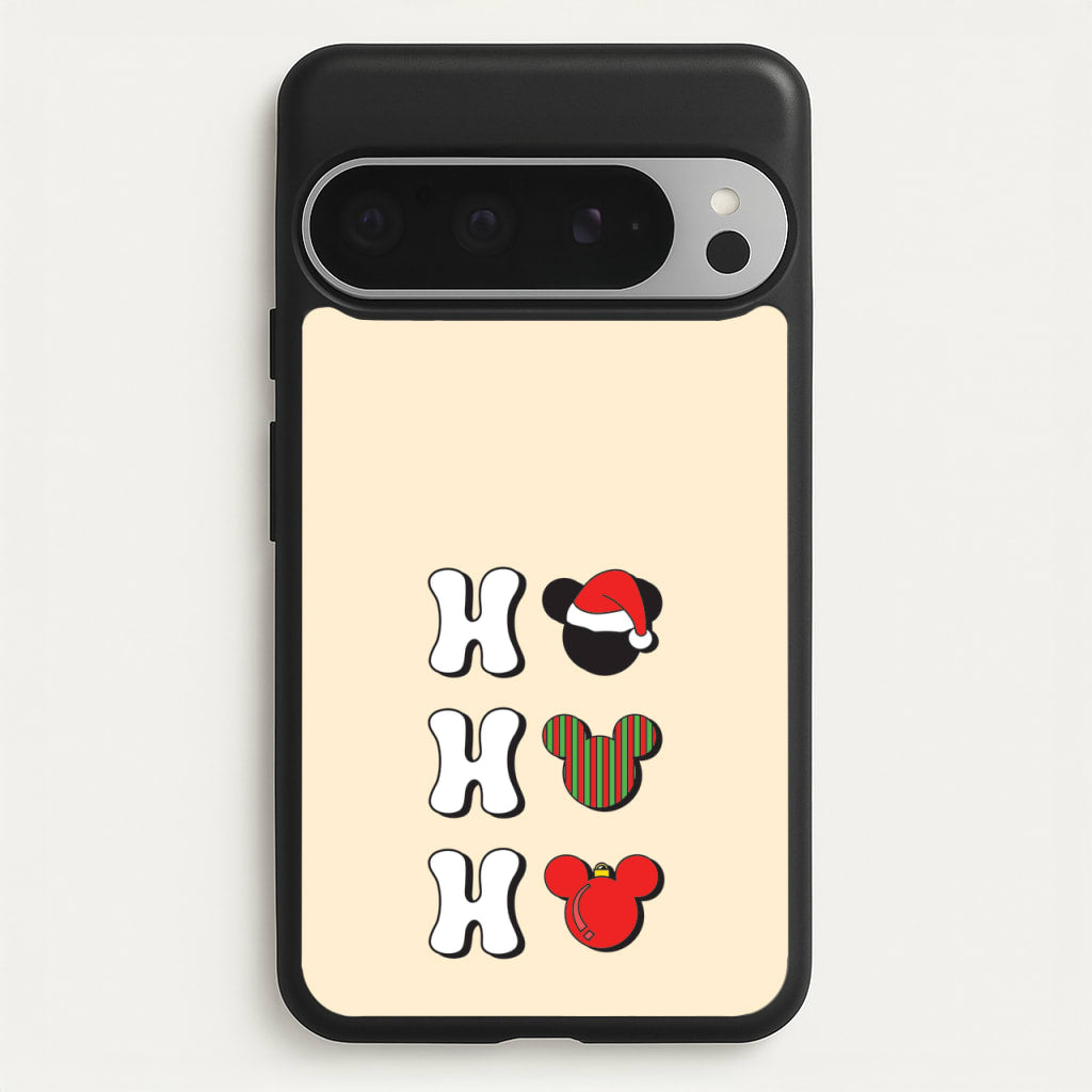 Ho Ho Ho Mickey - Disney Christmas Phone Case for Google Pixel 9 Pro XL