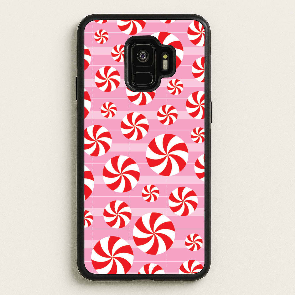 Lolli Pattern - Christmas Patterns Phone Case for Galaxy S9
