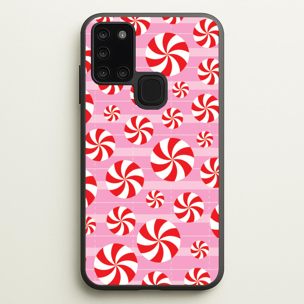 Lolli Pattern - Christmas Patterns Phone Case for Galaxy A21s