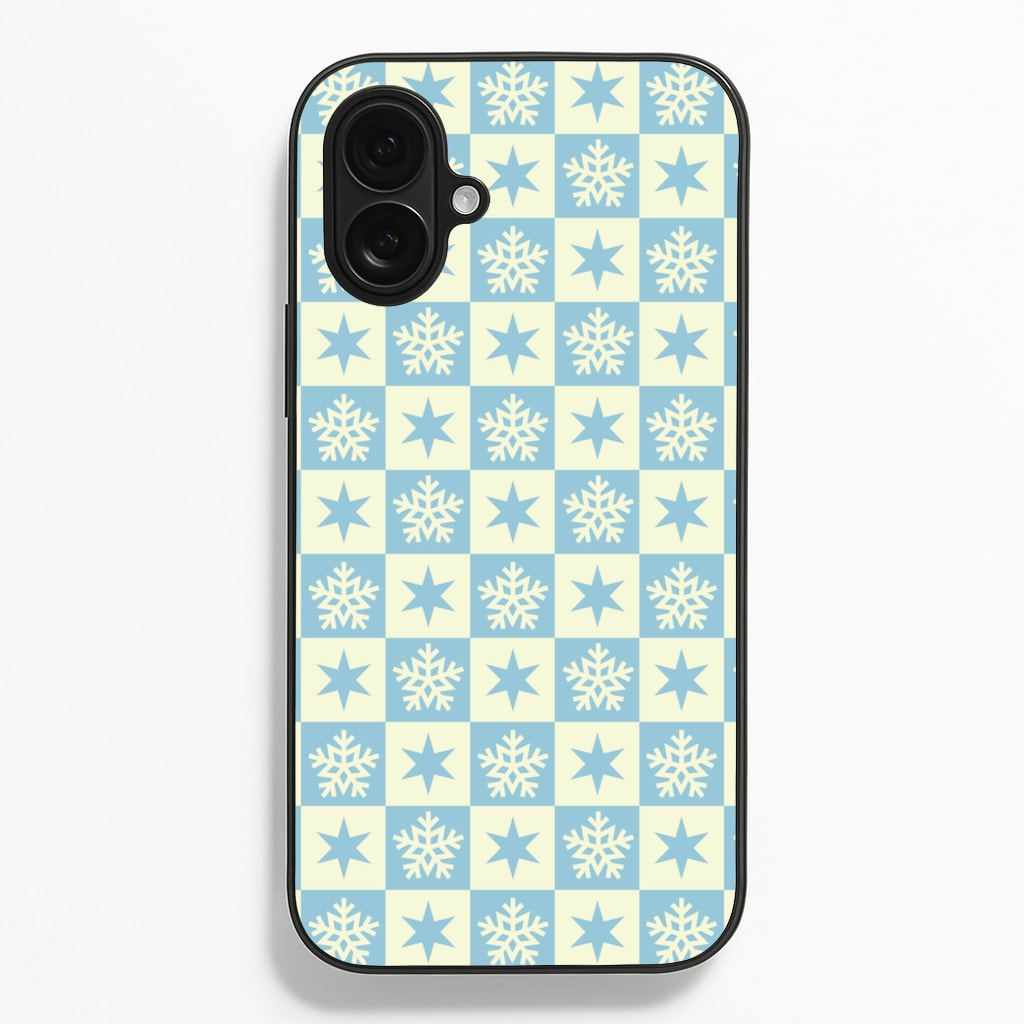 Snow And Star Pattern Phone Case