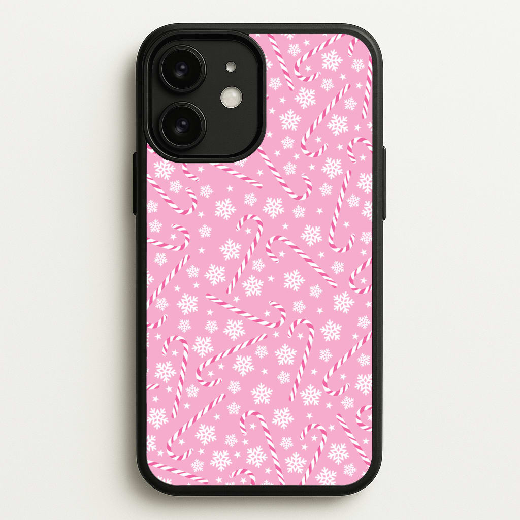 Candy Cane Pattern - Christmas Patterns Phone Case for iPhone 11