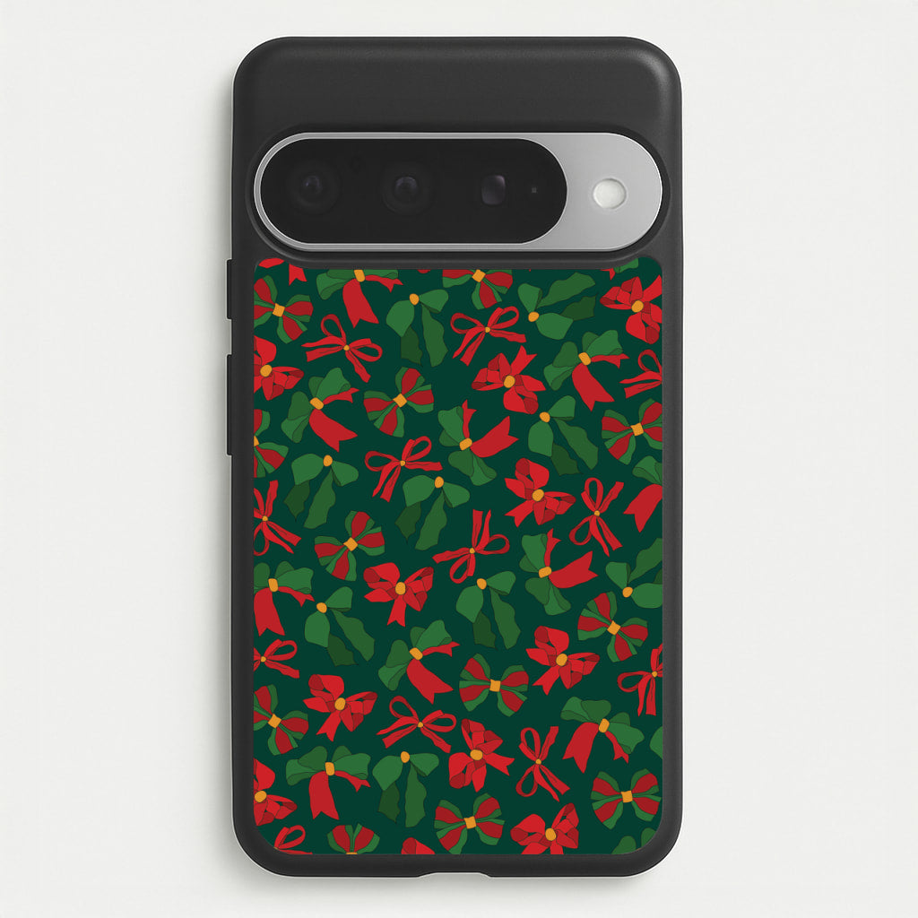 Green And Red Pattern Phone Case for Google Pixel 10 Pro XL
