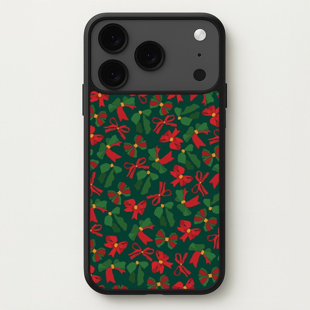Green And Red Pattern Phone Case for iPhone 17 Pro Max