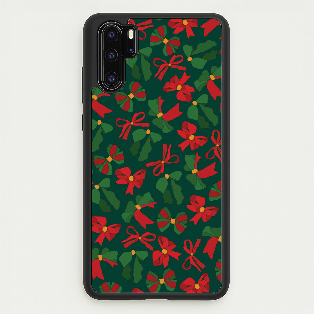 Green And Red Pattern - Christmas Patterns Phone Case for Huawei P30 Pro