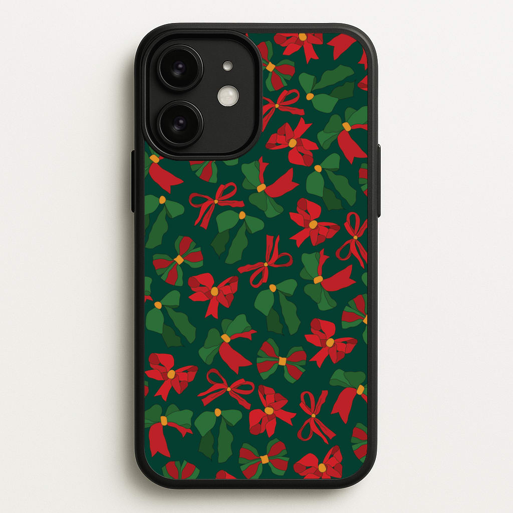 Green And Red Pattern - Christmas Patterns Phone Case for iPhone 11