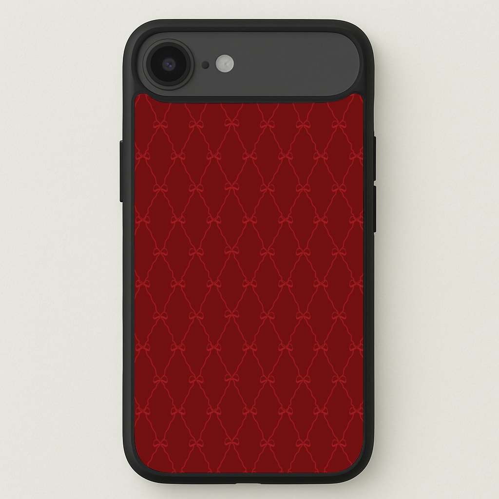 Red Bow Pattern Phone Case for iPhone 17 Air
