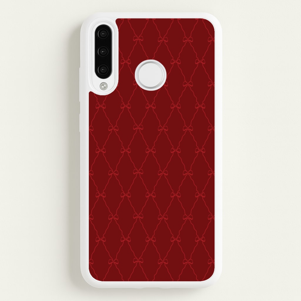 Red Bow Pattern - Christmas Patterns Phone Case for Huawei P30 Pro