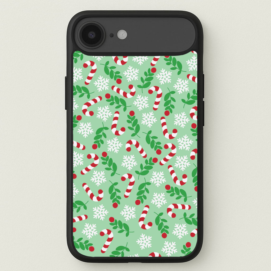 Snow Green Pattern Phone Case for iPhone 17 Air