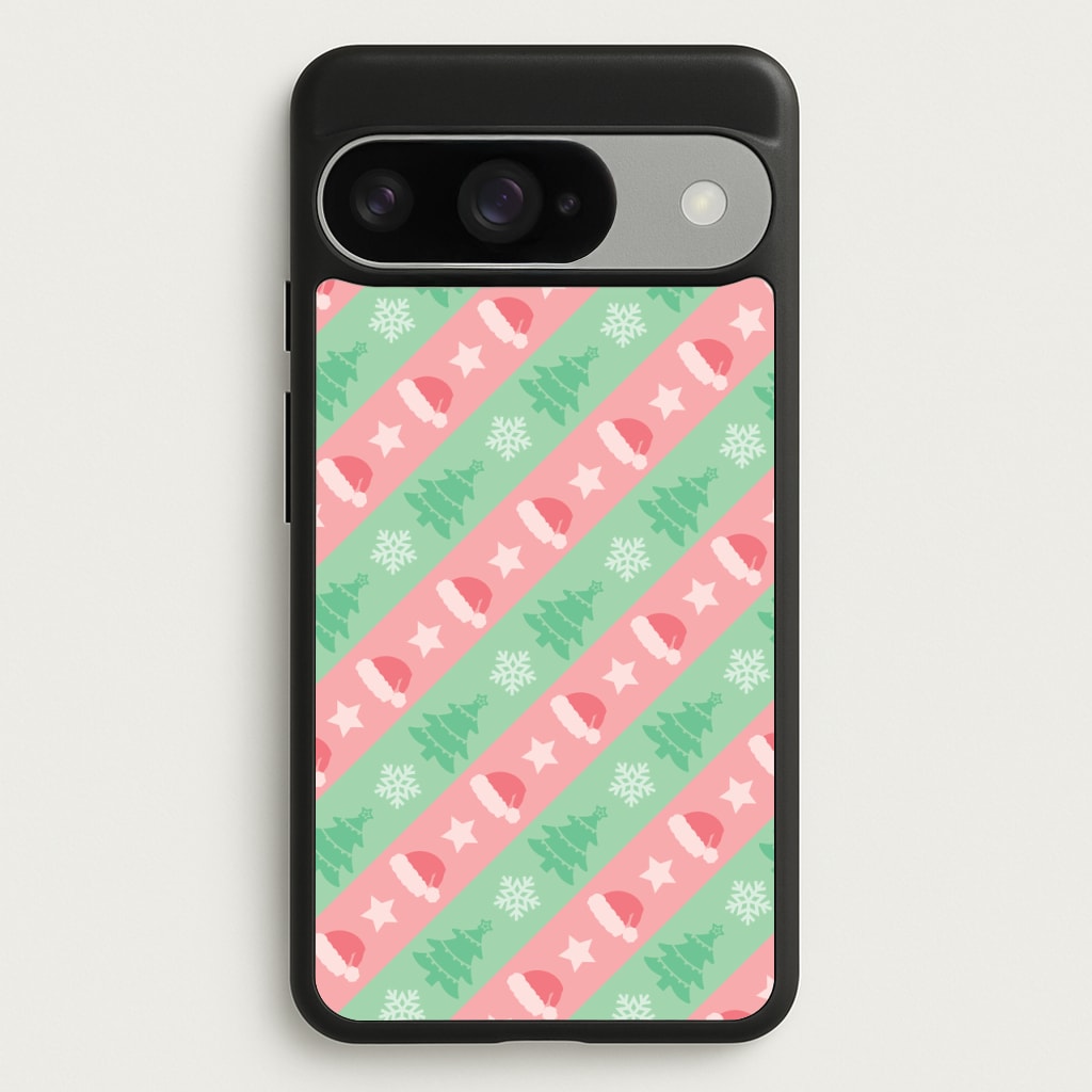 Hats And Trees Pattern Phone Case for Google Pixel 10 / 10 Pro
