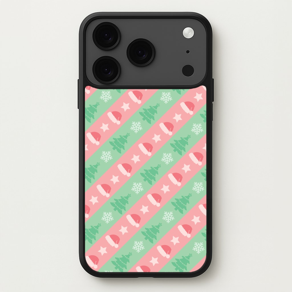 Hats And Trees Pattern Phone Case for iPhone 17 Pro Max