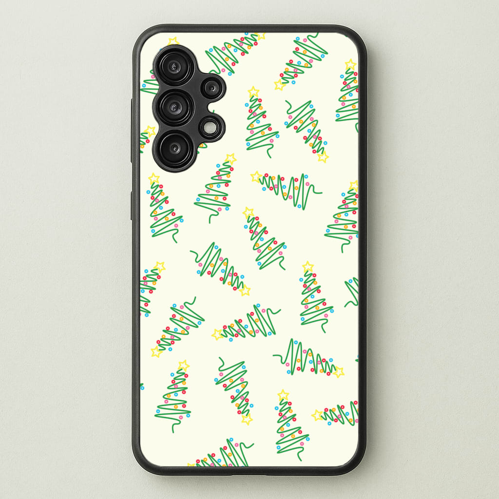Wiry Tree Pattern - Christmas Patterns Phone Case for Galaxy A13