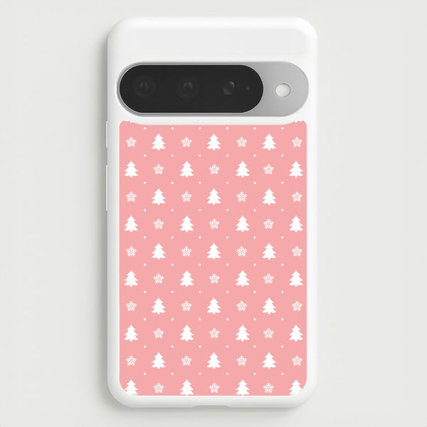 Pink Tree Pattern Phone Case for Google Pixel 10 Pro XL