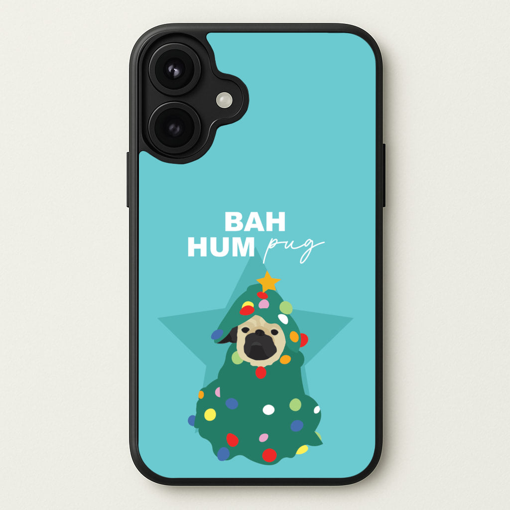 Bah Hum Pug Phone Case for iPhone 17