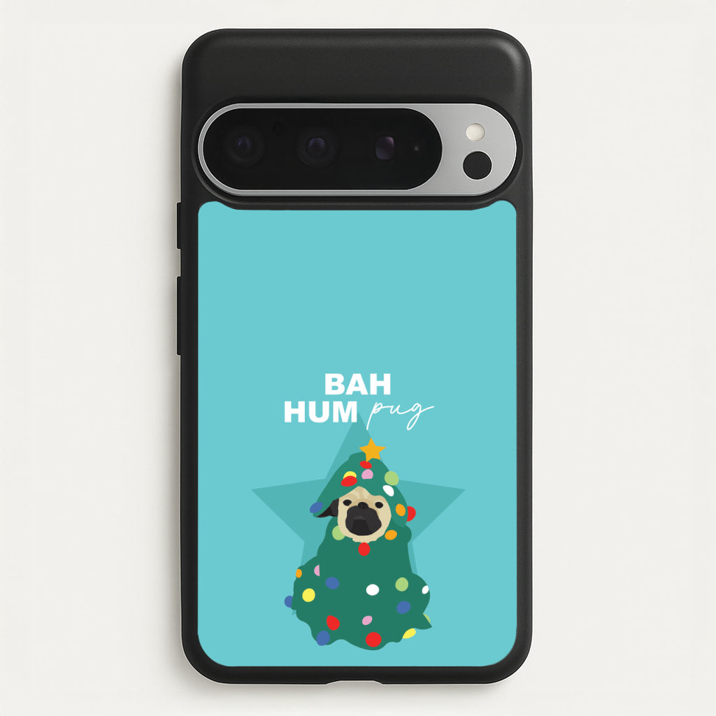 Bah Hum Pug - Christmas Animals Phone Case for Google Pixel 9 Pro XL