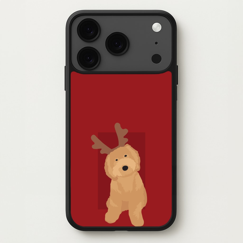 Dog Christmas Ears Phone Case for iPhone 17 Pro Max