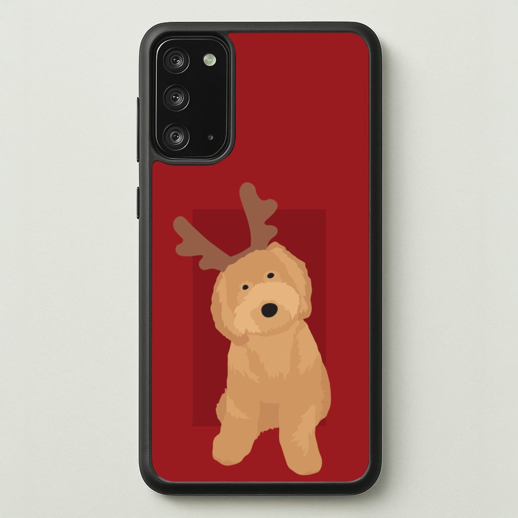 Dog Christmas Ears - Christmas Animals Phone Case for Galaxy Note 20