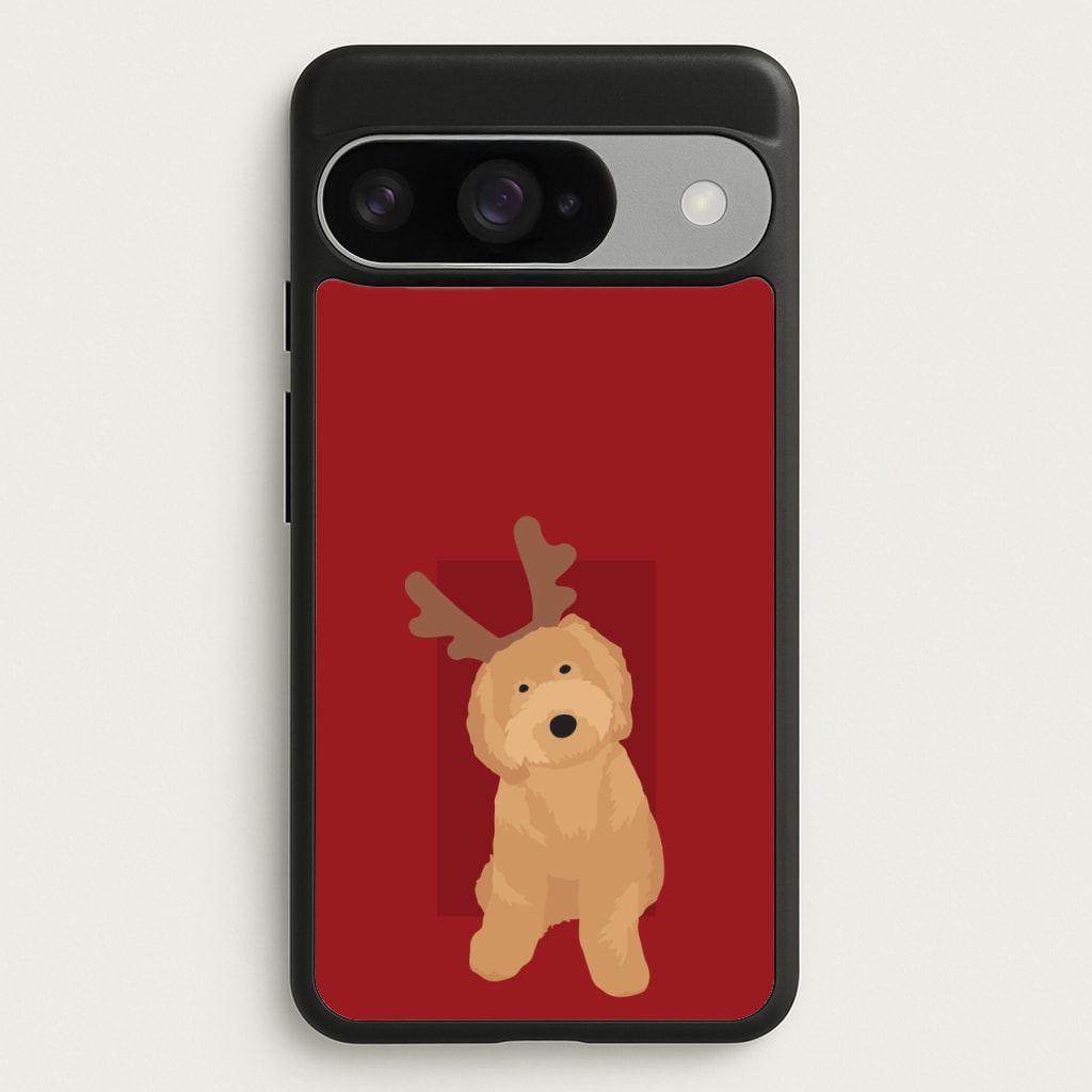 Dog Christmas Ears Phone Case for Google Pixel 10 / 10 Pro