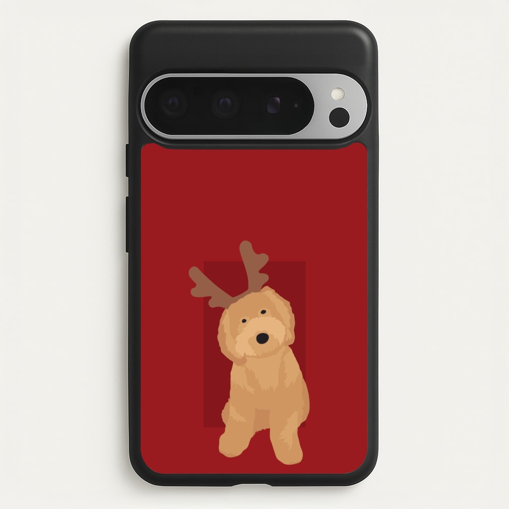 Dog Christmas Ears - Christmas Animals Phone Case for Google Pixel 9 Pro XL