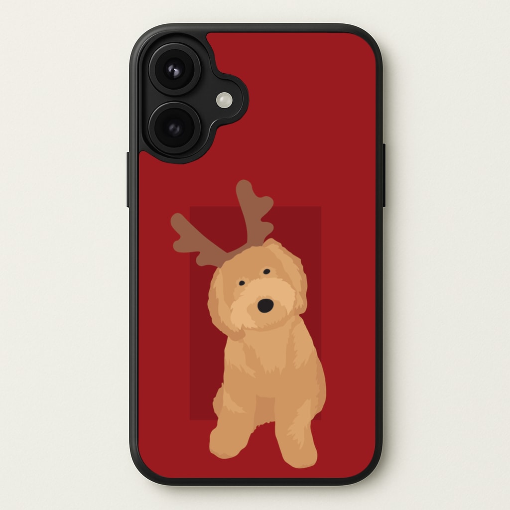 Dog Christmas Ears Phone Case for iPhone 17