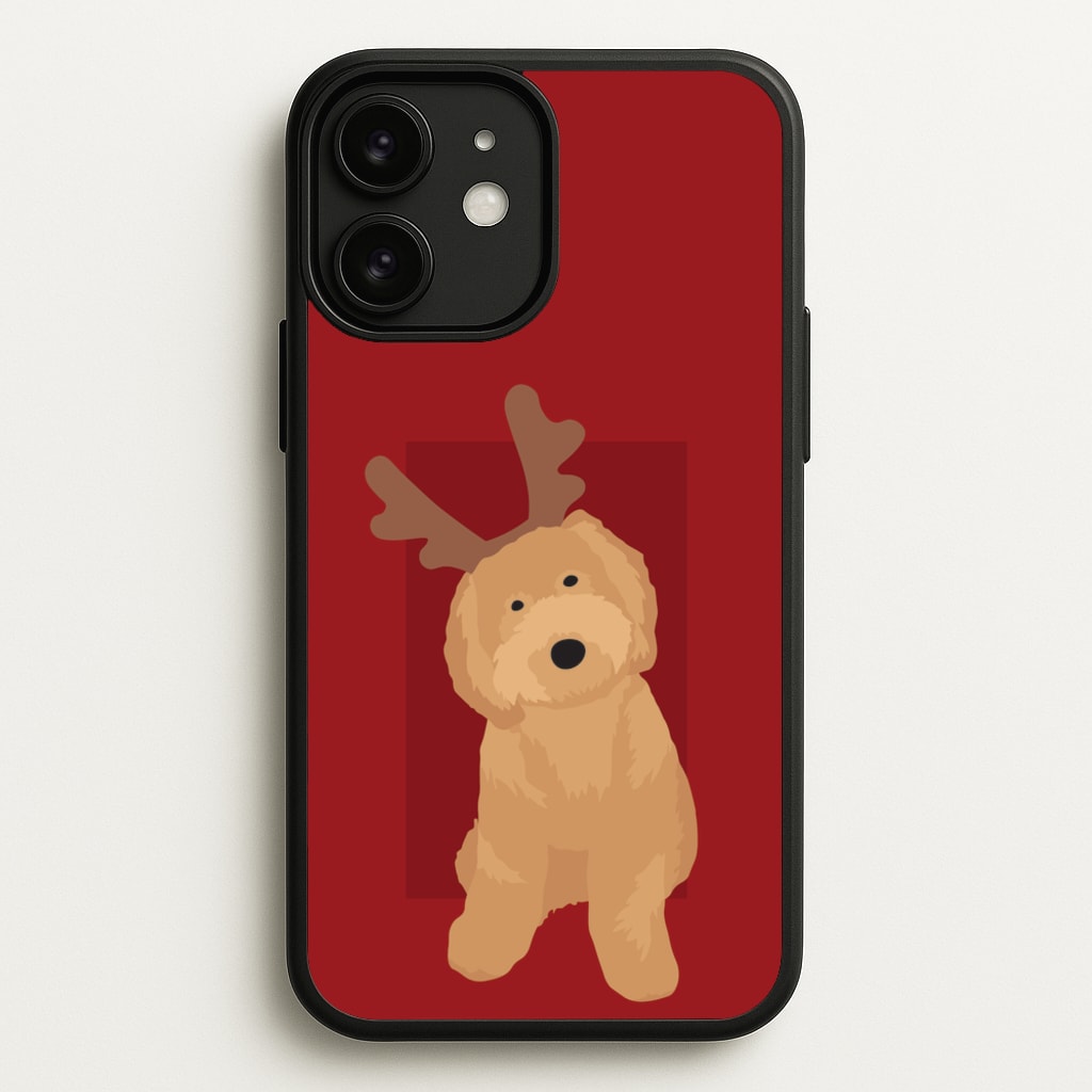 Dog Christmas Ears - Christmas Animals Phone Case for iPhone 11