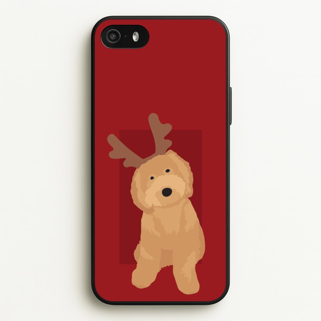 Dog Christmas Ears - Christmas Animals Phone Case for iPhone 5 / 5s / SE 2016