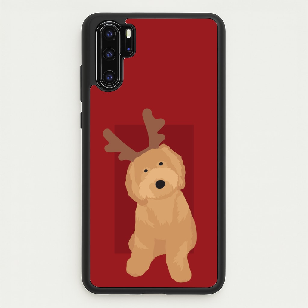 Dog Christmas Ears - Christmas Animals Phone Case for Huawei P30 Pro