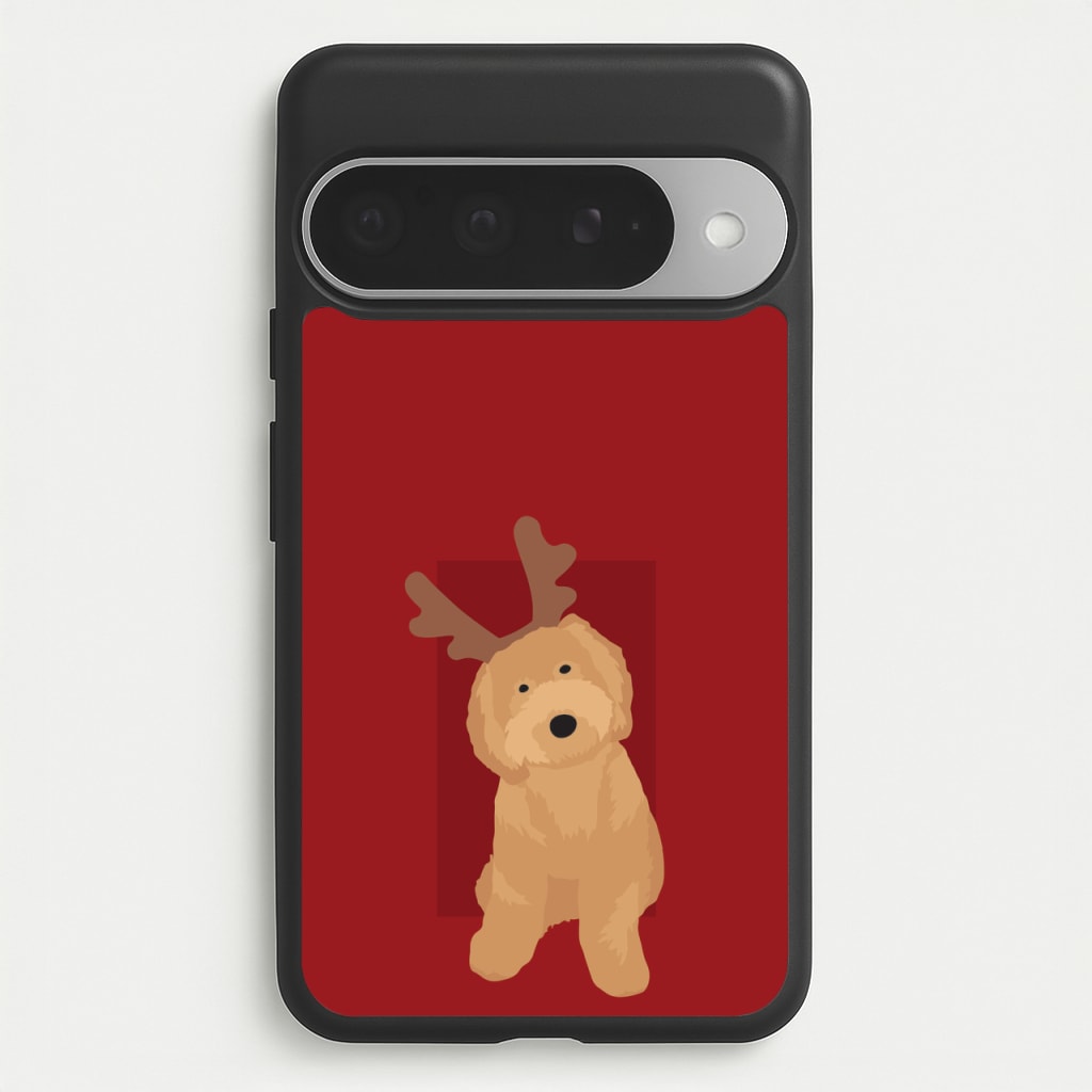 Dog Christmas Ears Phone Case for Google Pixel 10 Pro XL