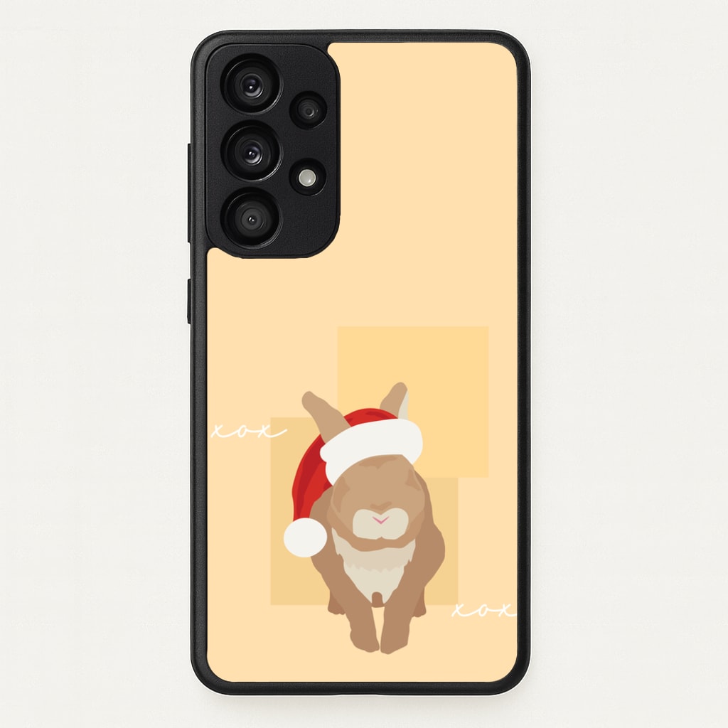 Rabbit Christmas Ears - Christmas Animals Phone Case for Galaxy A33