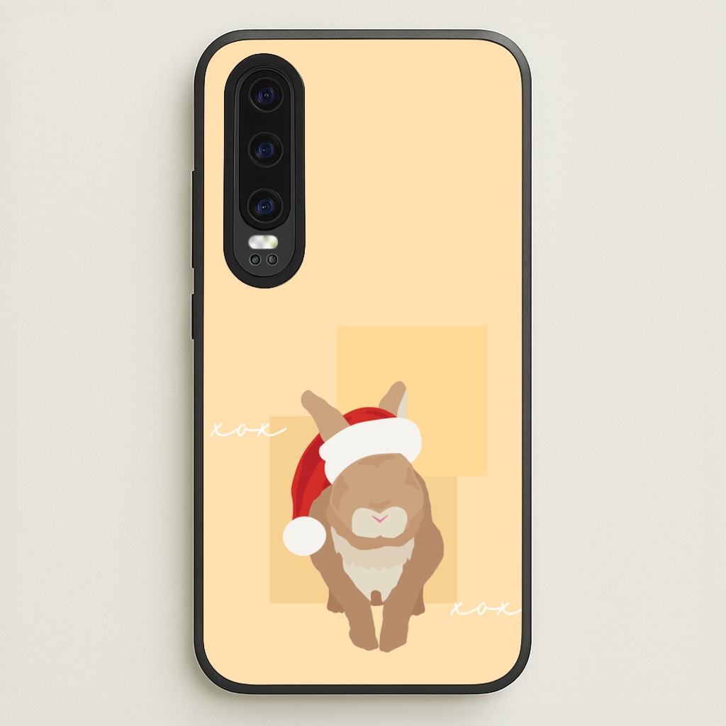 Rabbit Christmas Ears - Christmas Animals Phone Case for Huawei P30