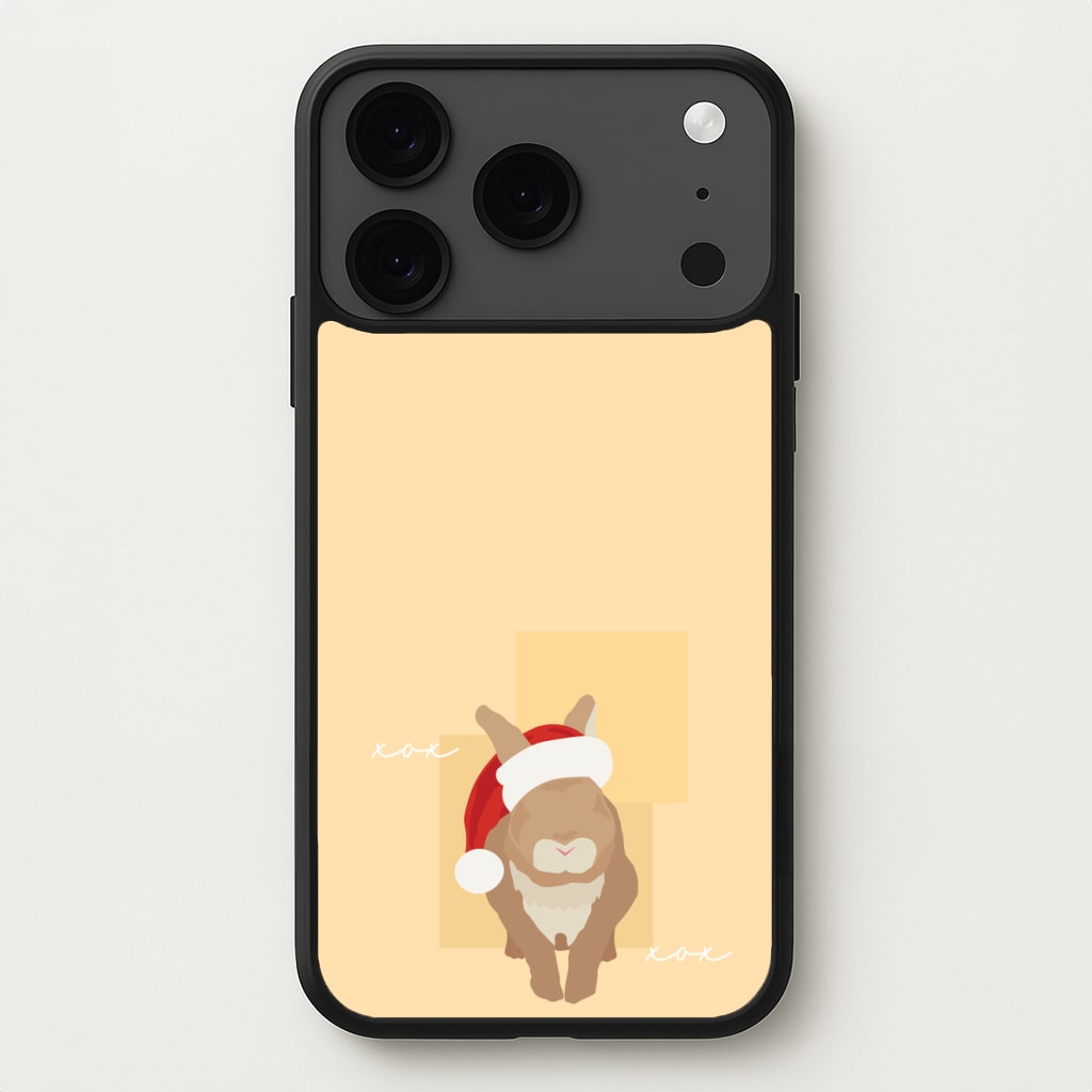 Rabbit Christmas Ears Phone Case for iPhone 17 Pro Max